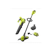 Ryobi ONE+ String Trimmer/Edger & Jet Fan Blower Combo
