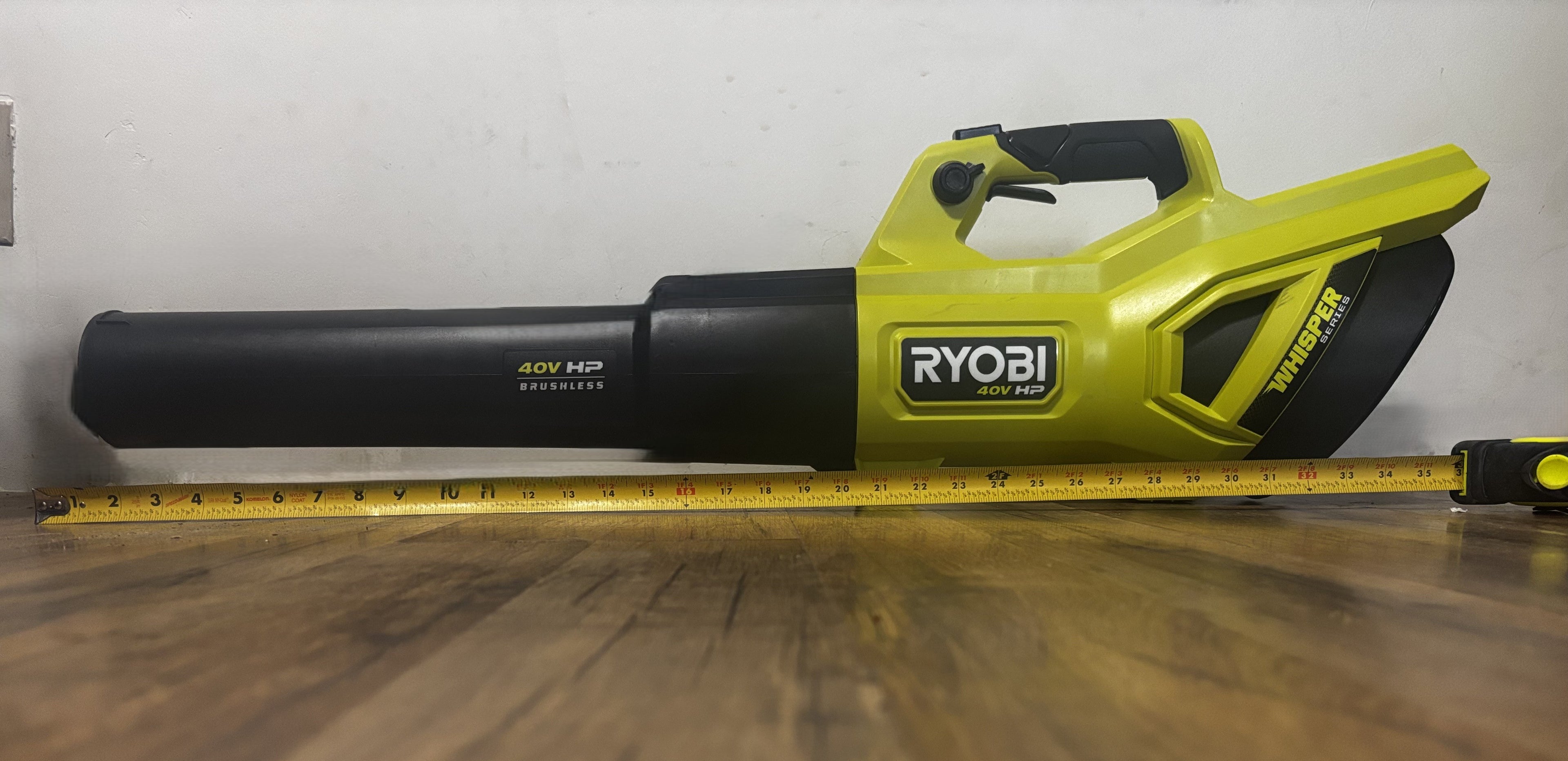 Ryobi 40V HP Brushless Blower + 4Ah EDGE Battery