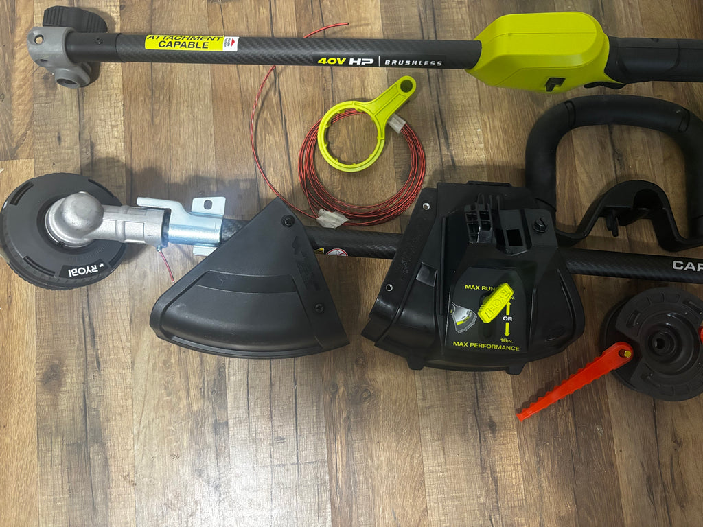 Ryobi 40V HP Brushless Trimmer + 4AH EDGE Battery